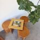 Small oil painting J.Poy 1900