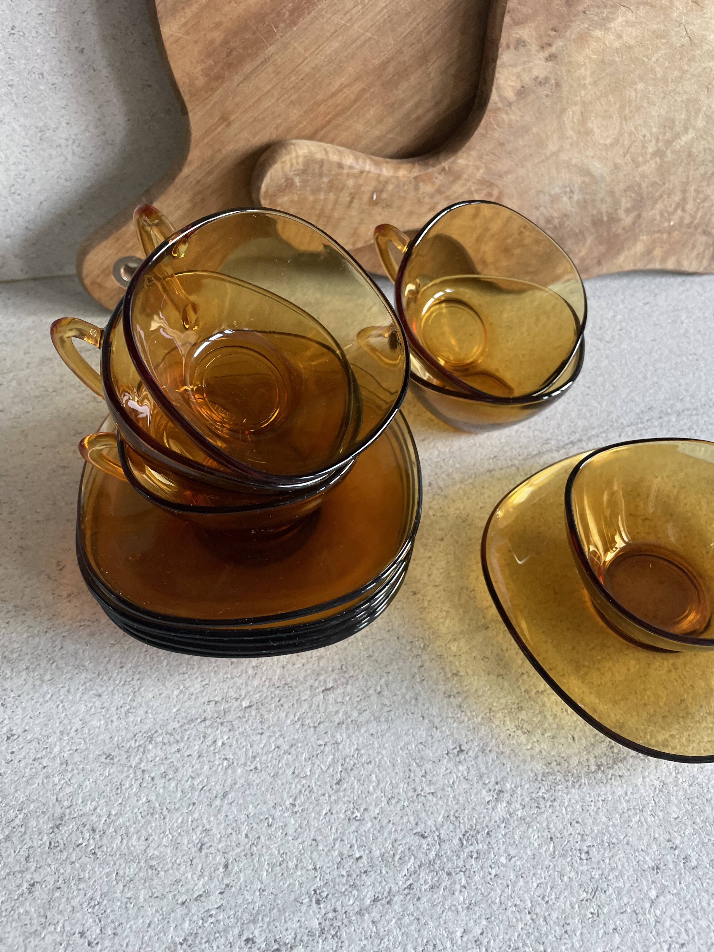 X6 cup and saucer x6 vereco