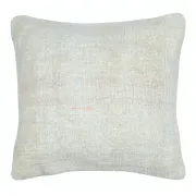 Vintage Kilim Cushion Cover. Handwoven Turkish Accent Pillow. Hemp Throw Pillow Cover