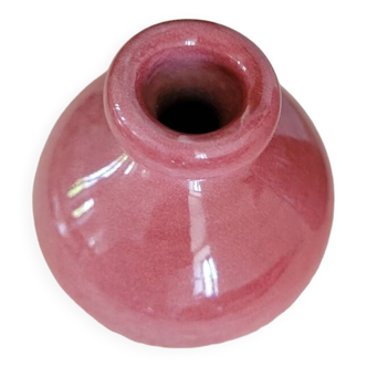 Mini glazed terracotta vase