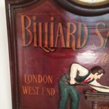 Country Corner billiard saloon clock