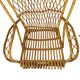 Vintage Set Rattan Chairs Armchairs Table Boho Design Sixties