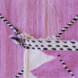 Pink Kilim Rug - 256 x 186 cm