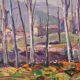 Post Impressionist Landscape - Oil on Canvas