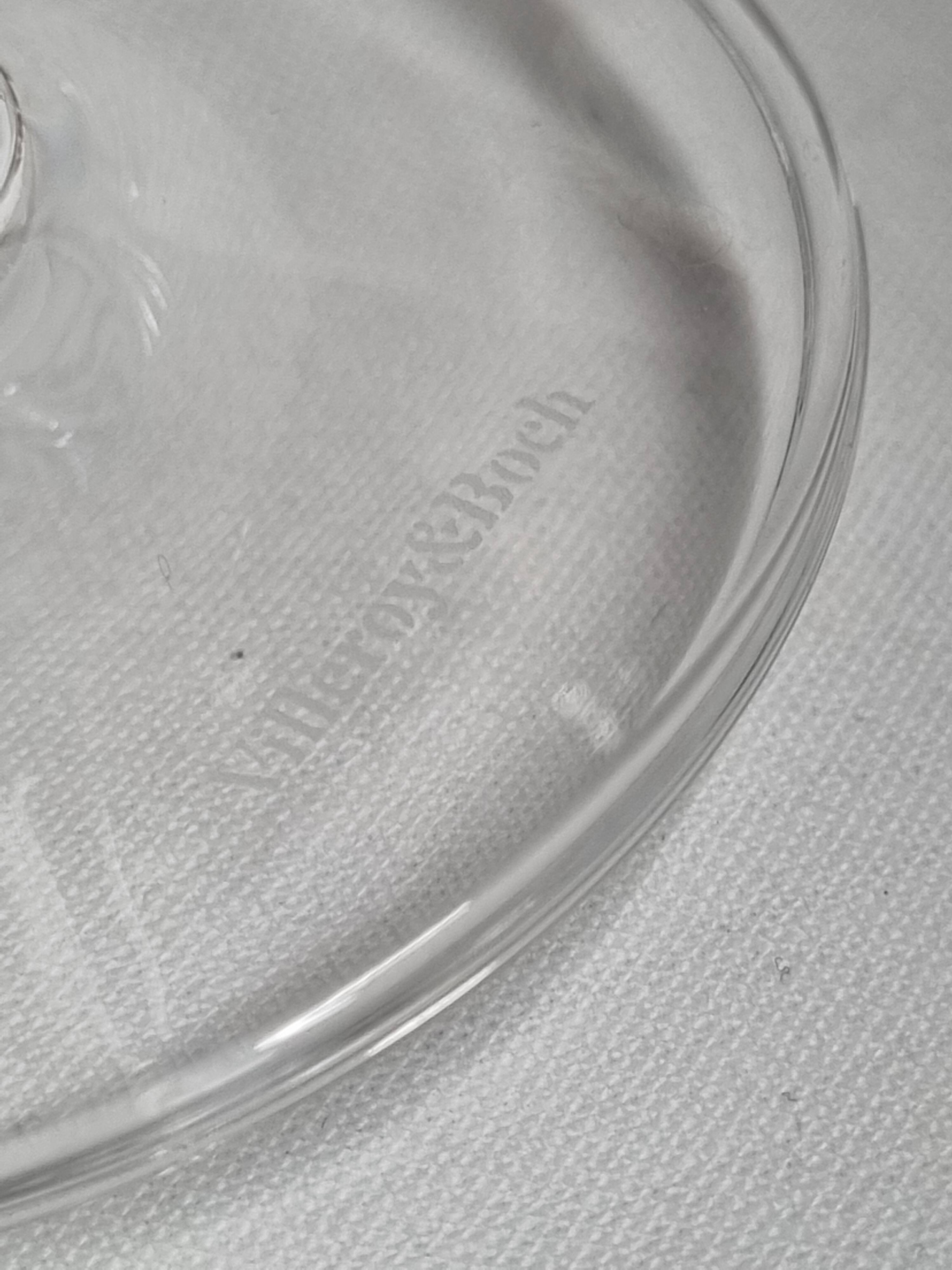 Verres à vin Villeroy et Boch en cristal, 24 cm