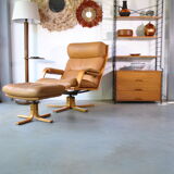 Wooden floor lamp 1960