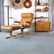 Lampadaire bois 1960