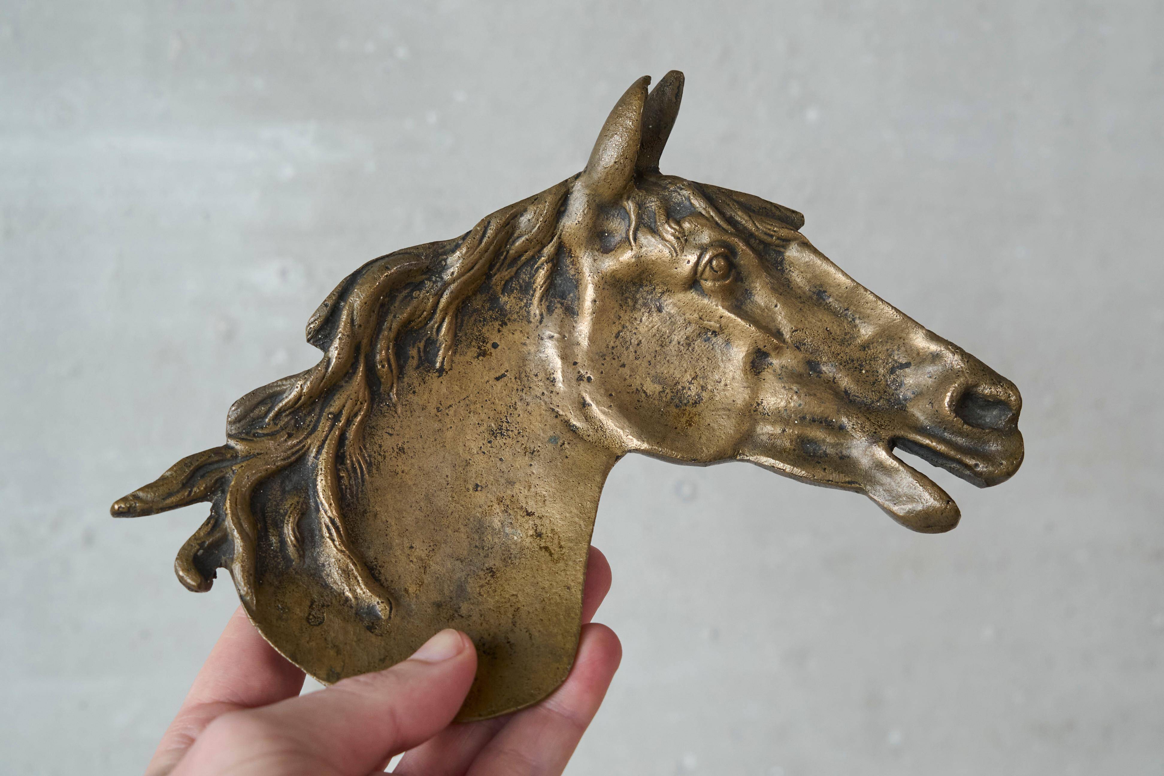 Vintage brass mounted pocket, 1960s