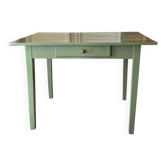Farmhouse/bistro table and its stool