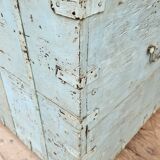 Antique Burmese teak dowry chest