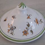 Apothecary pot "estragon" in faience of moustiers