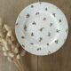 4 Churchill flat flowery plates