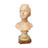 Terracotta bust of a young girl
