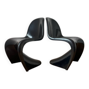 Paire de chaises Verner - 1975