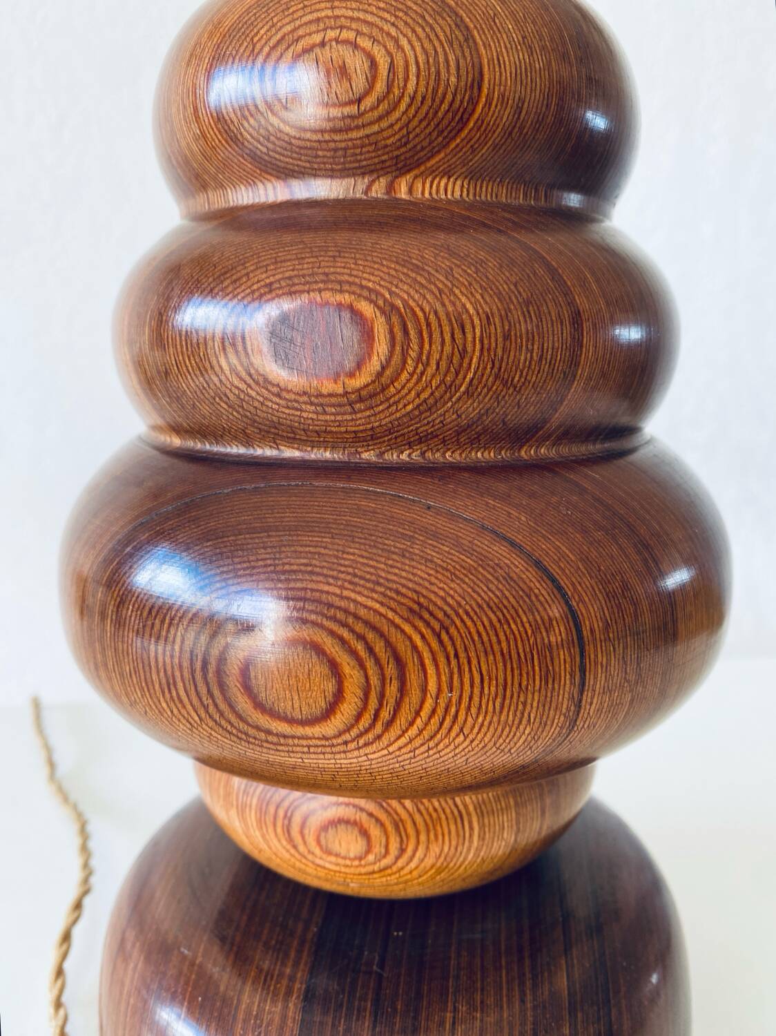 Organic rosewood lamp