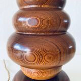 Lampe organique en palissandre