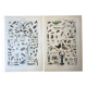 Set of 2, Zoological Plate Arthropods and Insects 1922