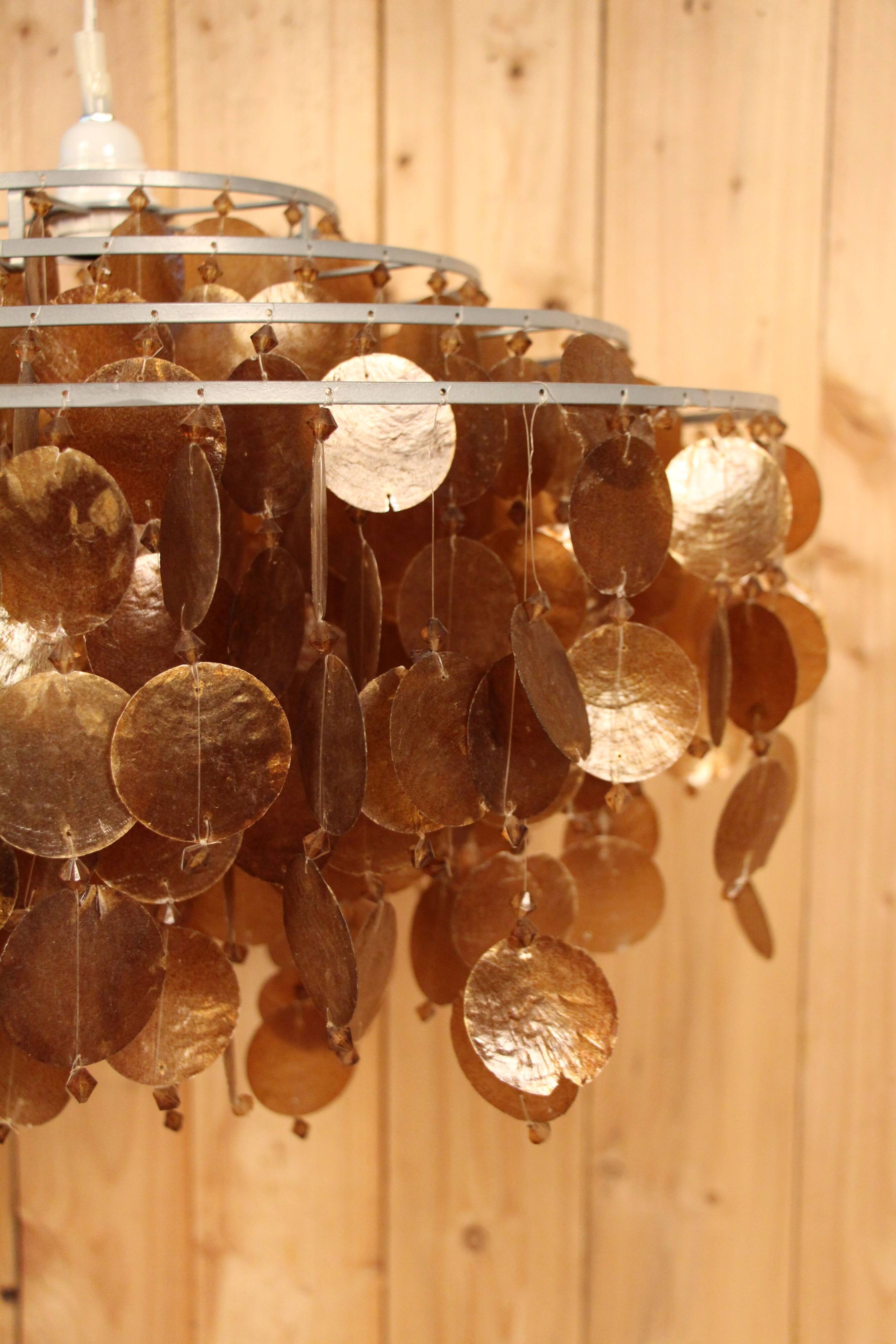 Mother of Pearl Chandelier