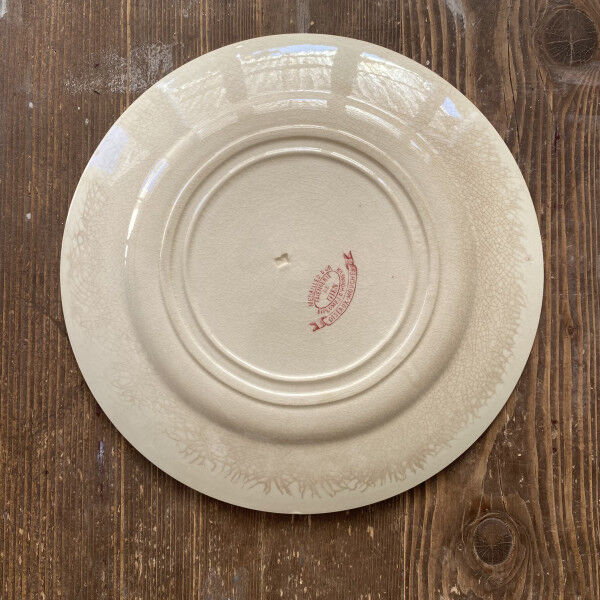 Assiette à dessert Gien x4