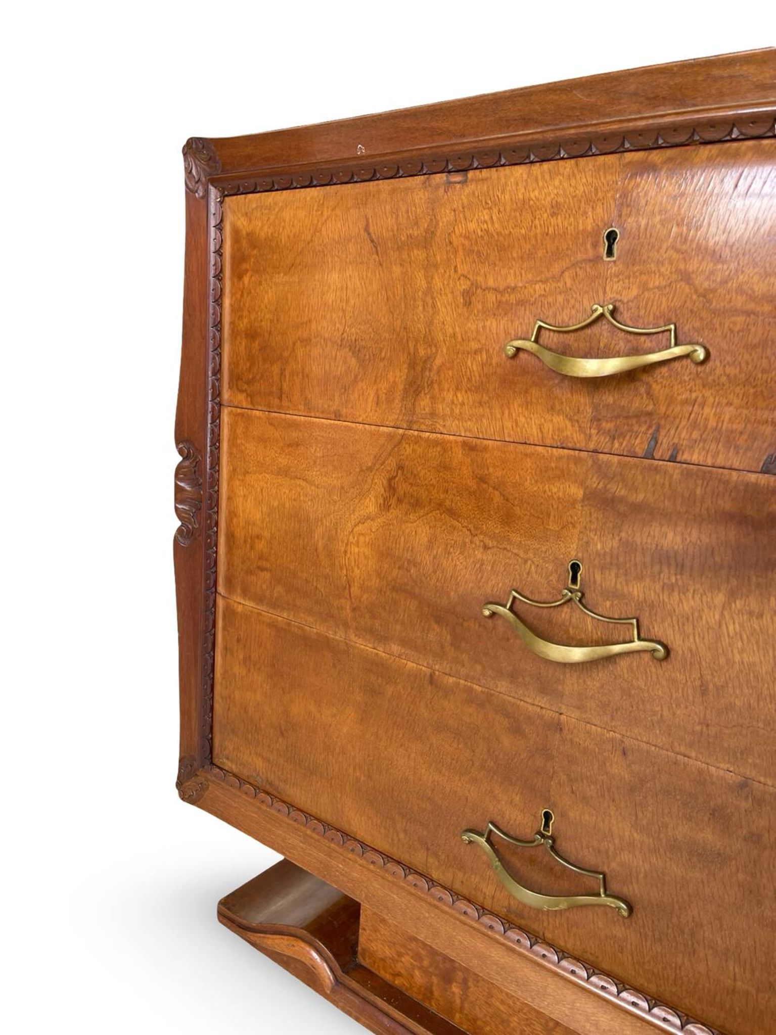 An art deco Italian chest of drawers, Italy 1950s