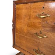 An art deco Italian chest of drawers, Italy 1950s