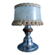 Lampe de chevet métal et bois