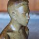 Buste de jeune homme Art Déco