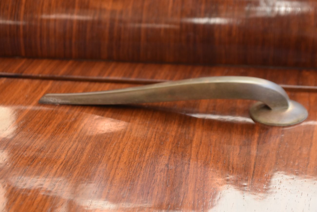 Armoire à glaces 1930 art déco palissandre et érable Selency