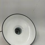 Enamelled sheet metal pendant light