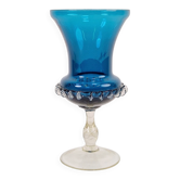 Mid-Century Modern Blue Murano Glass Vase, 1960s