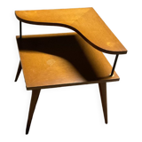 Table basse bois années 50