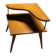 Table basse bois années 50