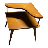 Table basse bois années 50