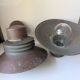 Pair of Danish Vintage Copper Wall Lamps