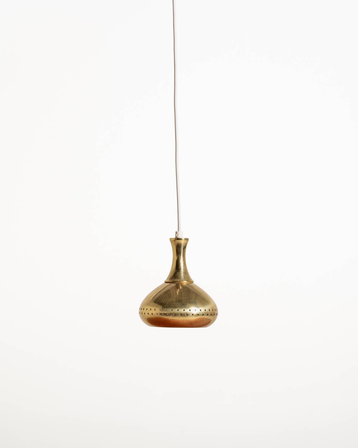 Brass pendant lamp by Scandi-Lamp, 1960s/70s