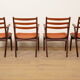 Set of 4 Danish teak dining chairs | 1960s
