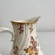 Polychrome ironstone milk jug "Louis XV" U&C Sarreguemines