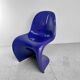 Chaise violette Verner Panton Herman Miller Fehlbaum 1971
