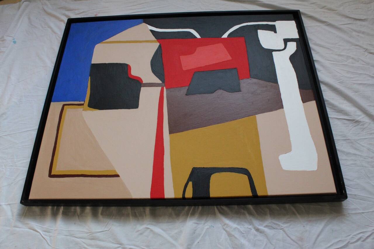 Abstrait original géométrique N04