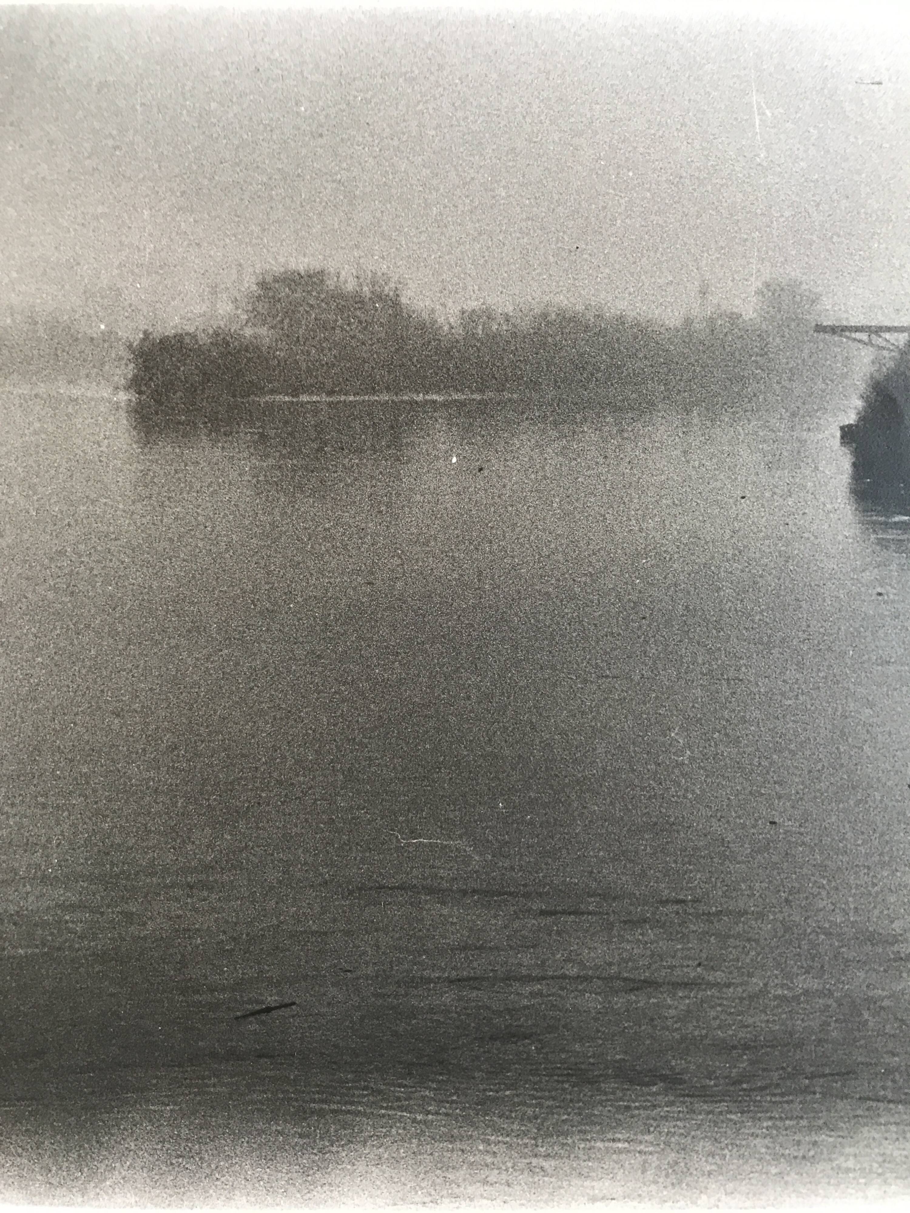 Rosine nusimovici, untitled (river), c 1980. black and white silver print