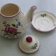 Teapot with saucer