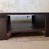 Table basse noire 1980