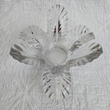Bougeoir "Fleur" en cristal