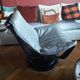 Vintage Swedish leather armchair signed Nelo