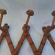 Portemanteau extensible en bois