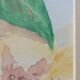 Still life framed under glass signed R. Honain33 X 27 cm