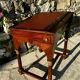 Writing desk or bonheur du jour in mahogany by E. Poteau.