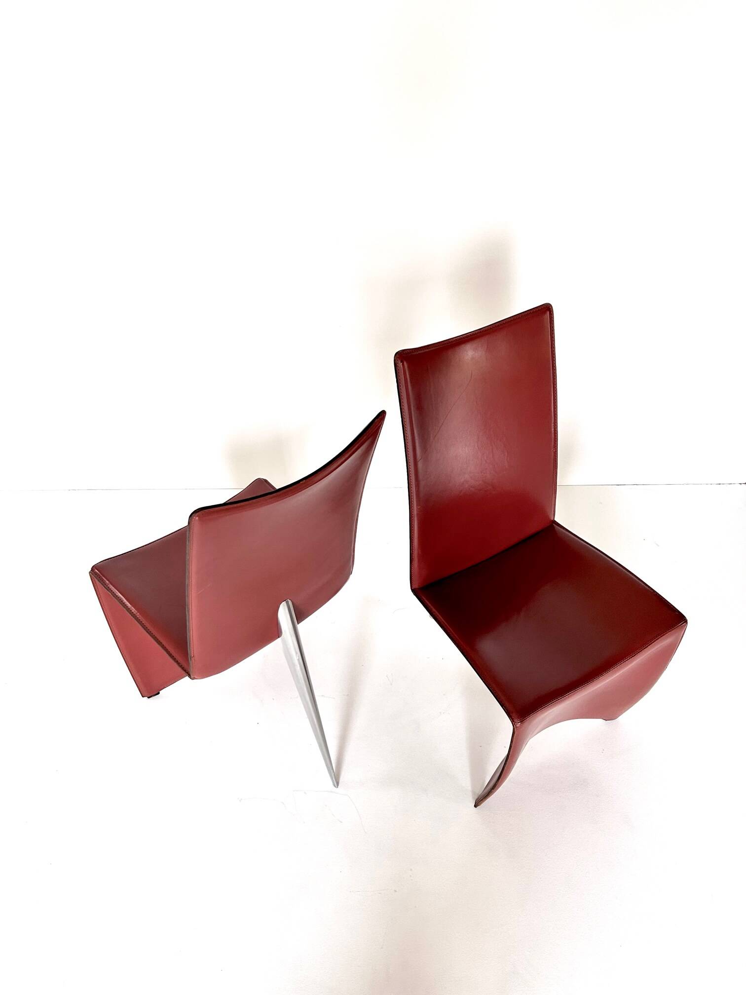 4 chaises "Ed Archer" , Philippe Starck, Driade, 1980's