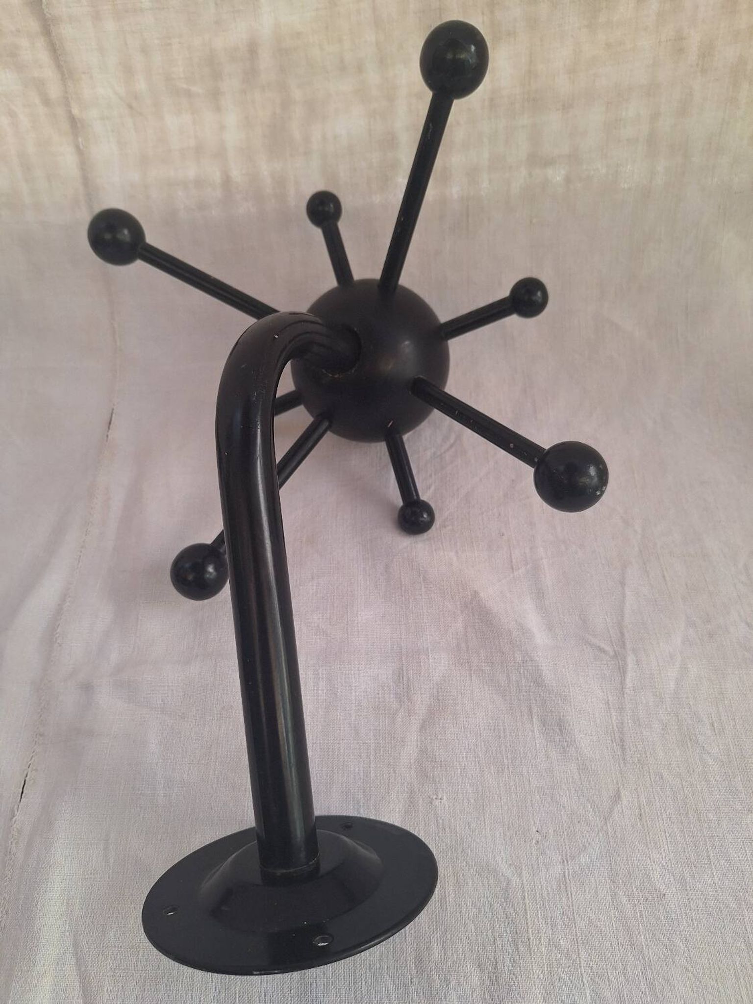Paire de porte manteau sputnik 1990