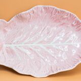 Plat barbotine chou rose